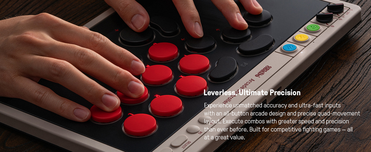 Arcade Controller; Fight Stick; Leverless Controller;
