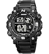 FANMIS Mens Military Multifunction Digital LED Watch Electronic Waterproof Alarm Quartz Sports Watch