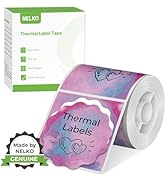 Thermal Labels for Nelko PM220 Label Maker, 2 inch (50mm) Round Thermal Label, Waterproof, Multi-...
