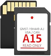2024 Latest Version A15 Navigation SD Card Fits for Ford/Lincoln, Updated Roads Map Card Sync USB...