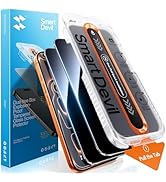 SMARTDEVIL 2 Pack Privacy Screen Protector for iPhone 17 Pro Max, Anti-Spy Tempered Glass, 9H Har...