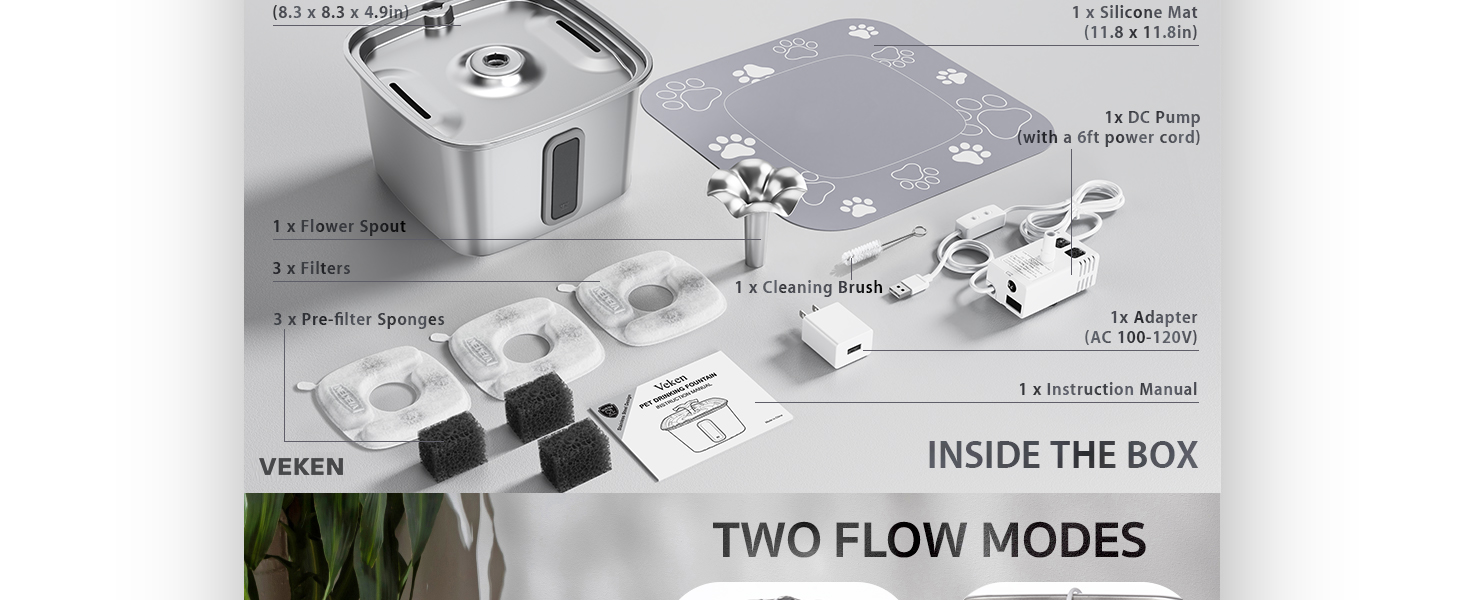 cat water bowl dog water bowl dispenser cat feeding &amp; watering supplies