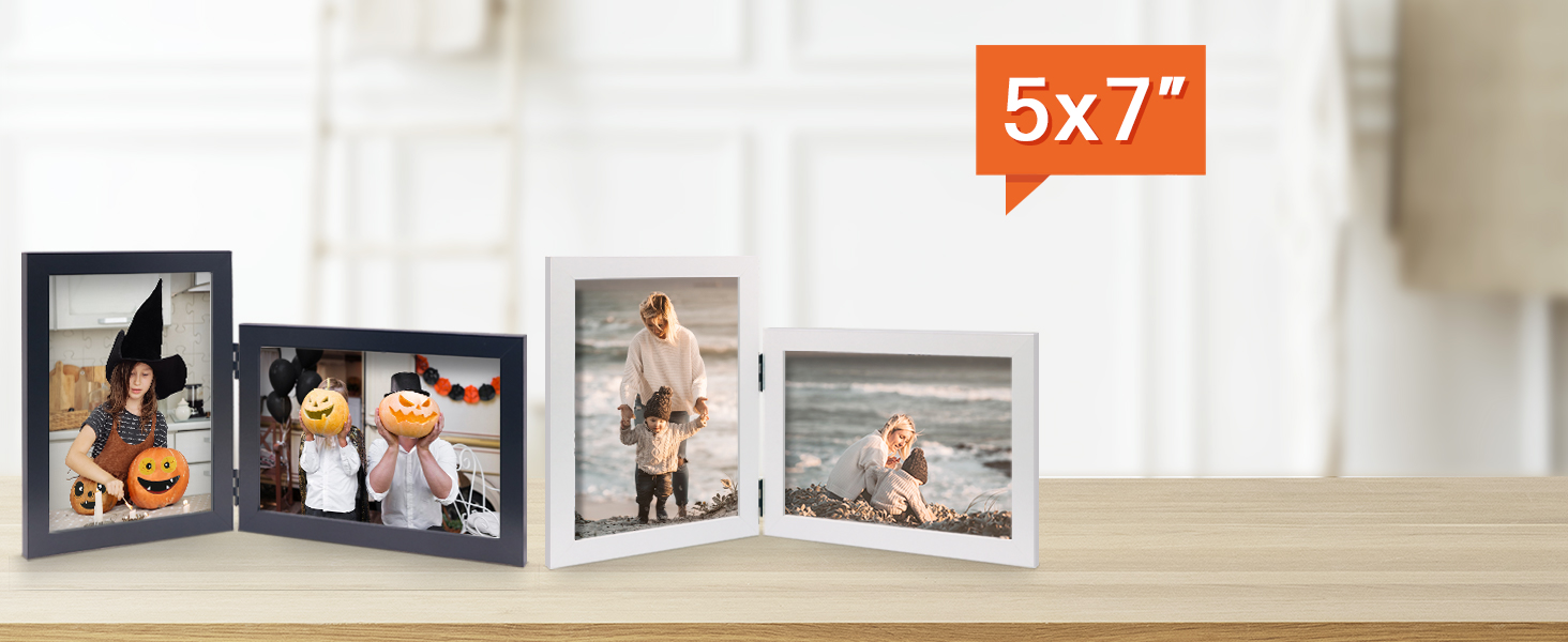 5x7 double picture frame
