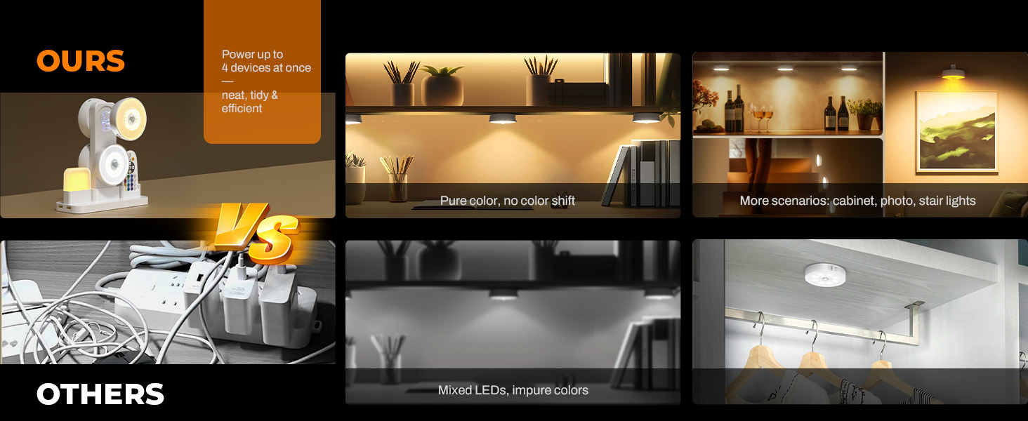 led light for shelf