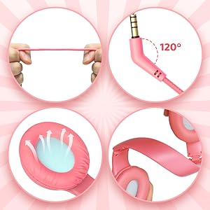 wired kids headphones