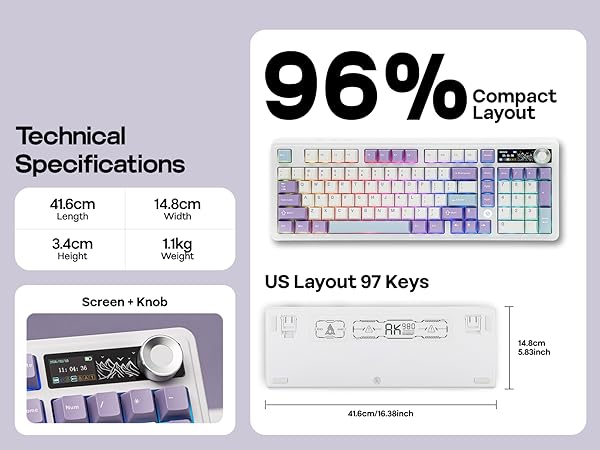 AK980 V2 Keyboard