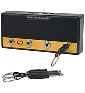 Lesdexzz Guitar Key Holder Box, Home Keys Hooks for Guitar-Enthusiasts, Musicians Decor &amp; Organiz...