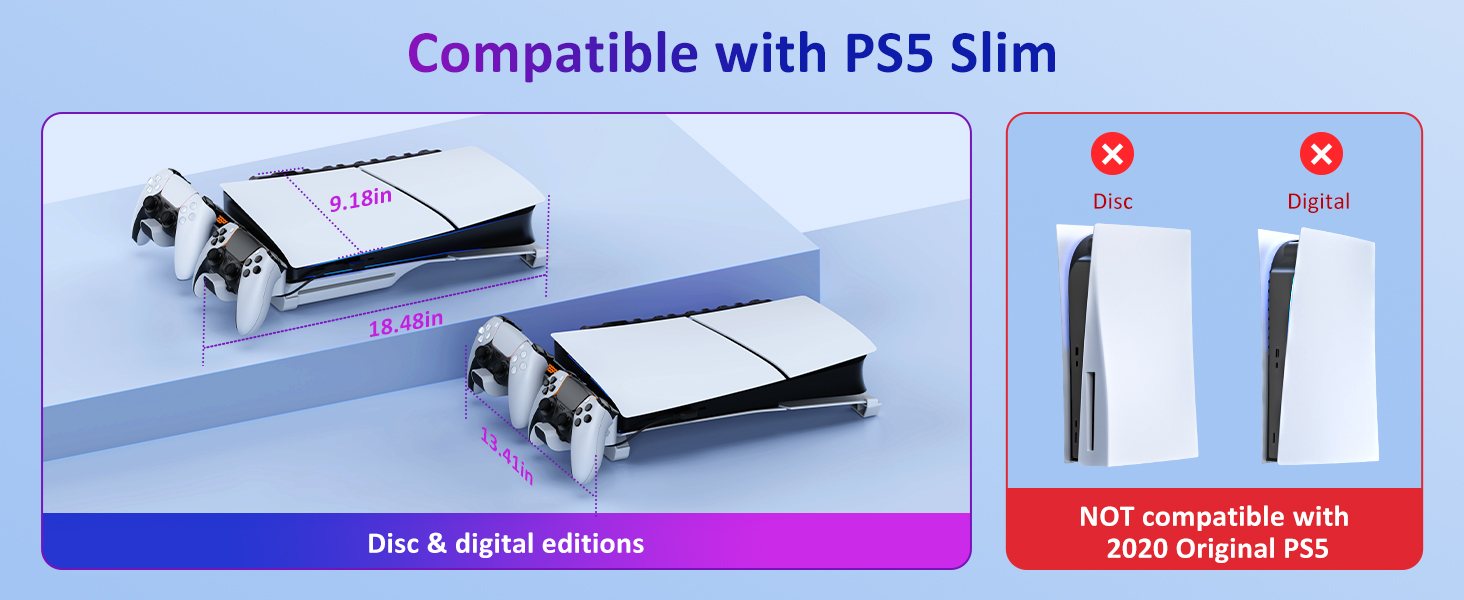 The product is compatible with both the digital edition and disc drive edition of the console
