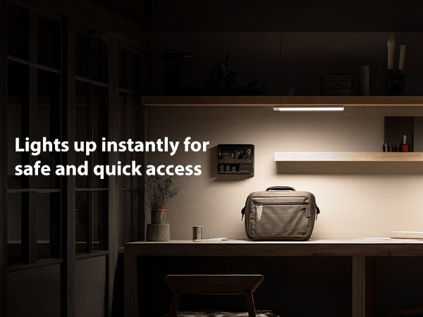 closet lights motion sensored