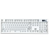 ZMX GMK104 Mechanical Keyboard Kit with Screen&amp;Knob,VIA Programmable Hot Swap Gasket Mounted PCB ...