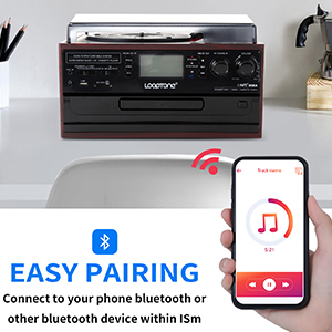 bluetooth speaker LP player