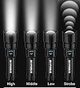 SKYFIRE LED Flashlights High Lumens with Ignition Lens