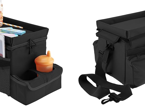 Black High Road CarHop showing straps, side pockets and cupholder