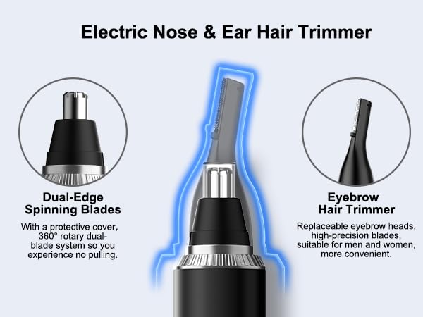 ear nose hair trimmer for men