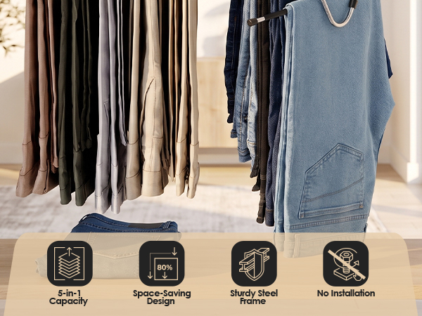 Multifeature Pants Hanger