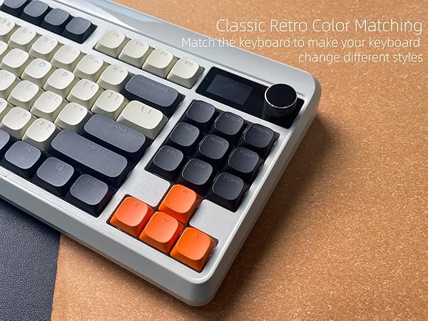 Womier Low Profile Keycaps - Shine Through PBT Key caps