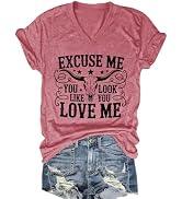 Excuse me You Look Like You Love Me Shirts Vintage Cow Skull T Shirt Country Music Graphic Tees S...