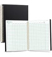 SUNEE Teacher Class Record Book for 11-12 weeks, 36 Names, 8.5x11 Inch, 104 Pages (52 Sheets), 10...