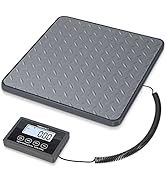 THINKSCALE Shipping Scale, 440 lbs/1 oz Highly Accurate Postal Scale with Hold/Tare/LCD Display, ...