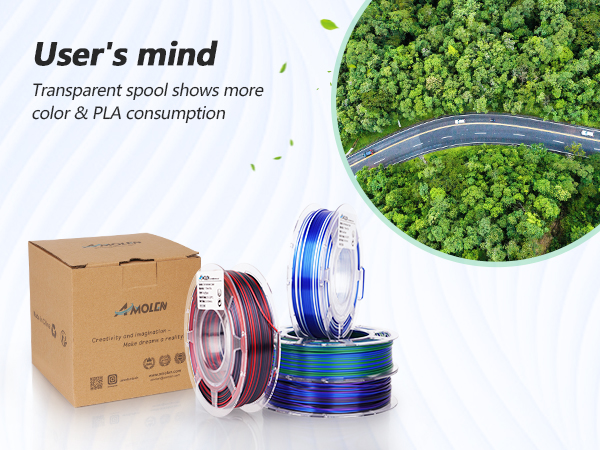 PLA Filament 1.75mm 3D Printer filaments High Speed PLA Filament 1.75mm