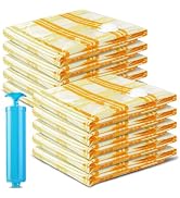 10 Medium Vacuum Storage Bags - Space Saver Seal Bags for Clothes, Comforters, Blankets &amp; Bedding...