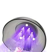 BOOPNEW Ultrasonic Retainer Cleaner Machine, Denture Dome for Cleaning Dentures, Mouth Guard, Nig...