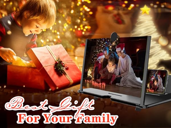 Christmas Gift for Mom Dad Cell Phone Screen Magnifier Amplifier Magnifying Lens Gifts for Her Him