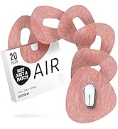 Not Just A Patch Air - Thin, Strong and Light CGM Dexcom G6 Adhesive Patches with Hole - Waterpro...