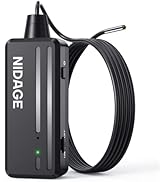 Inspection Camera NIDAGE Wireless Endoscope 2025 Top Tiny WiFi Borescope 3.9mm 1080P HD Endoscope...