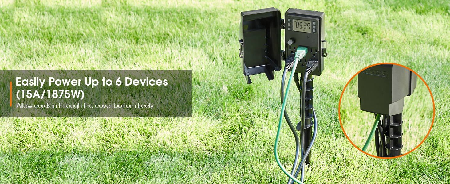 outdoor power outlet