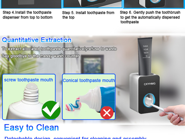 Toothpaste dispenser for kids