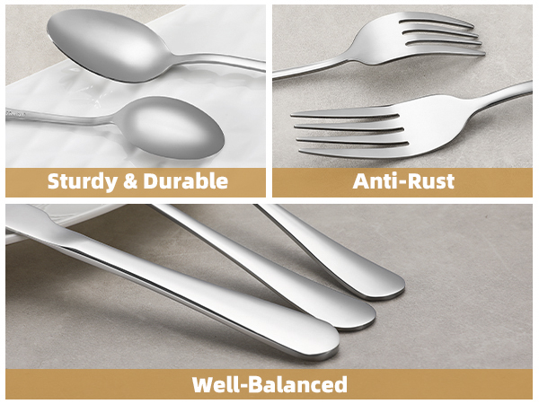 premium stainless steel and smooth edge