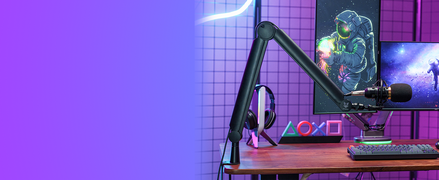 Rode nt1 mic boom arm hyperx mic arm blue yeti boom arm blue snowball arm maono boom arm gaming