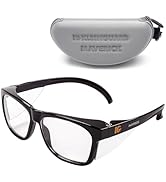 KLEENGUARD V30 Maverick Safety Glasses (56567), Clear Lenses with KleenVision Anti-Fog coating...