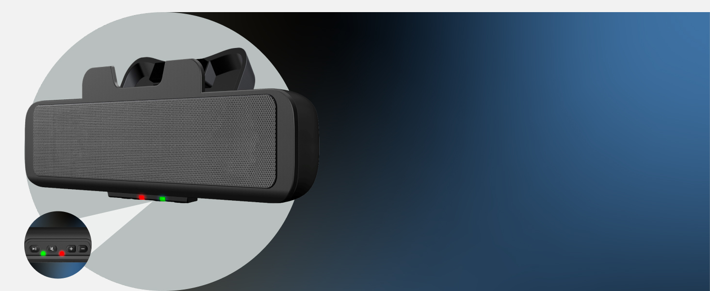 USB powered speaker, USB computer speaker, volume control speaker