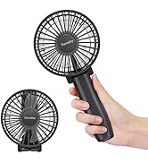 Faraday Portable Handheld Fan 4800mAh Powerful Small Personal Fans Rechargeable Battery Powered D...
