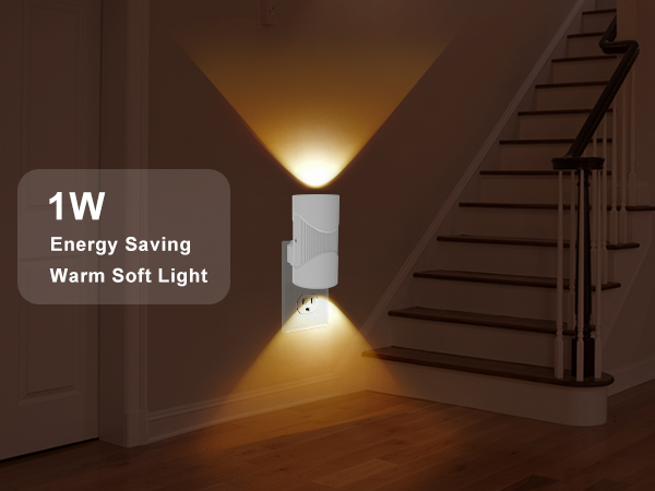 easuntec warm soft light 1w energy saving night light white A+ mobile 007