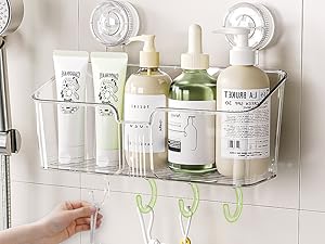 LUXEAR Shower Caddy Suction Cup