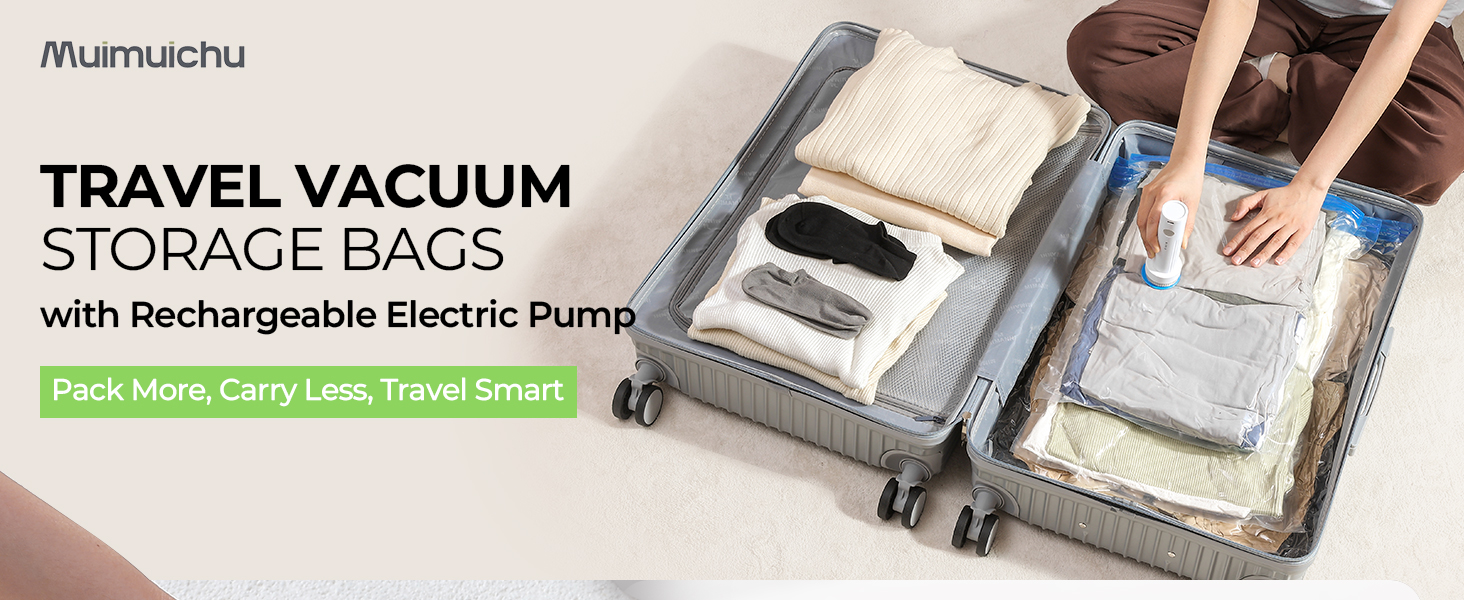 Vacuum Storage Bags for Travel