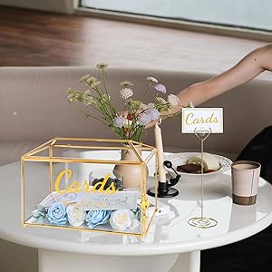 Card Boxes for Wedding Reception