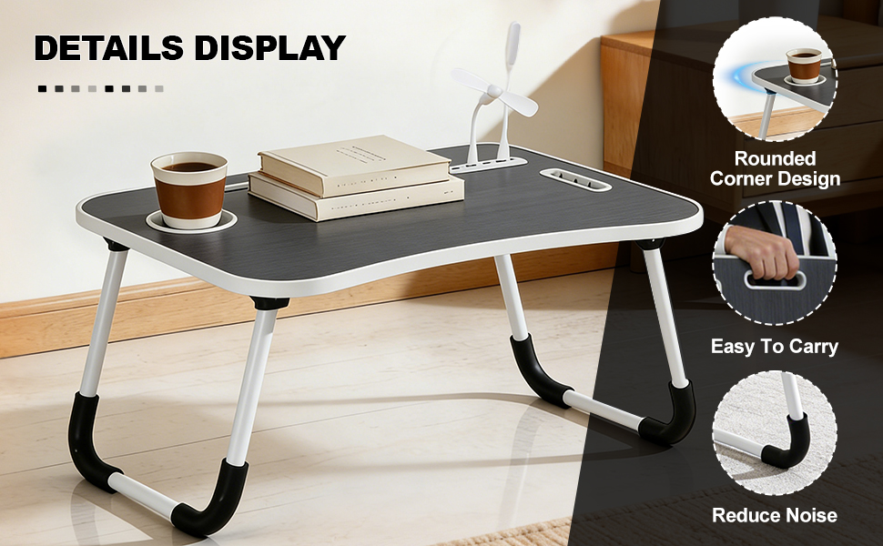 Foldable Laptop Bed Desk