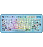 KiiBoom Phantom81 Lite 75% Gasket Mechanical Keyboard, QMK&amp;VIA Programmable, 3 Modes Wireless Gam...