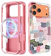 LISEVO for iPhone 17 Pro Case - Compatible with MagSafe Women Cute Girls Magnetic Protective Phon...