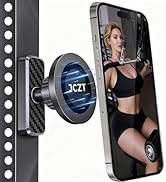 JCZT Magnetic Phone Holder for Gym, Attach to Metal Surfaces, Gym Magnetic Phone Holder Compatibl...