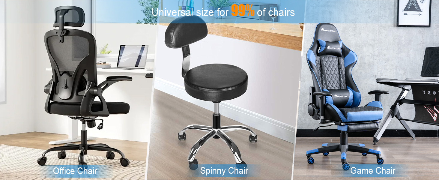 Text reads 'Image 3'. Collage of office chairs shown from different angles, featuring ergonomic design with adjustable features and blue-gray upholstery.