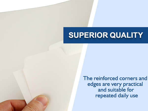 White Binder Dividers