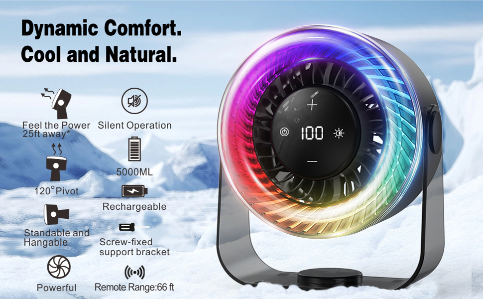 Dynamic comfort. Cool and natural