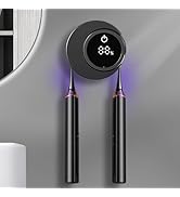 Smart Toothbrush Holder, Toothbrush Cleaner Box with 2 Toothbrush Slots, Portable Travel Home Too...