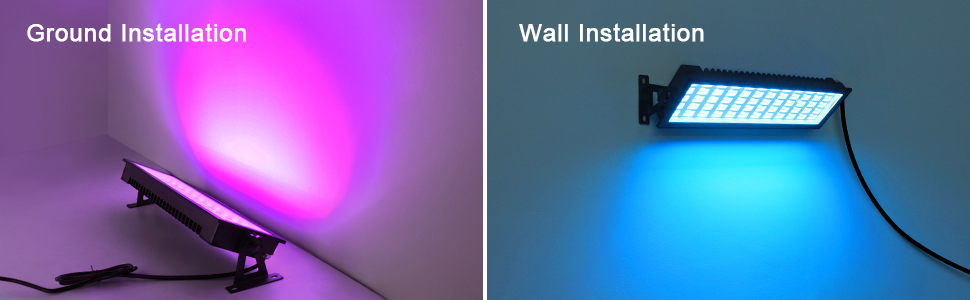 Ground and wall mount