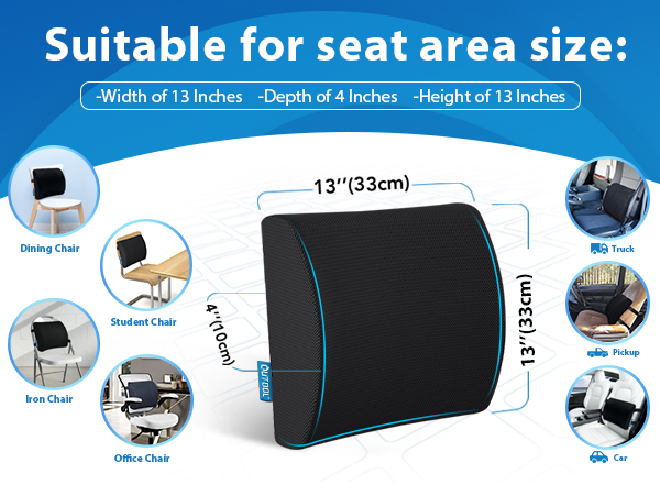 cojin para silla de oficina chair pillow